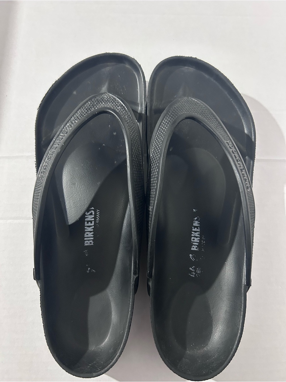 Birkenstock Black Slip-On EVA Sandals